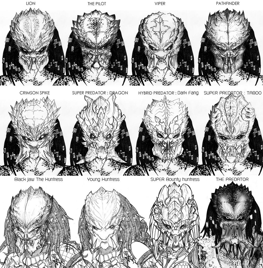 Concept Art of Aliens Vs. Predator by Corruption Solid