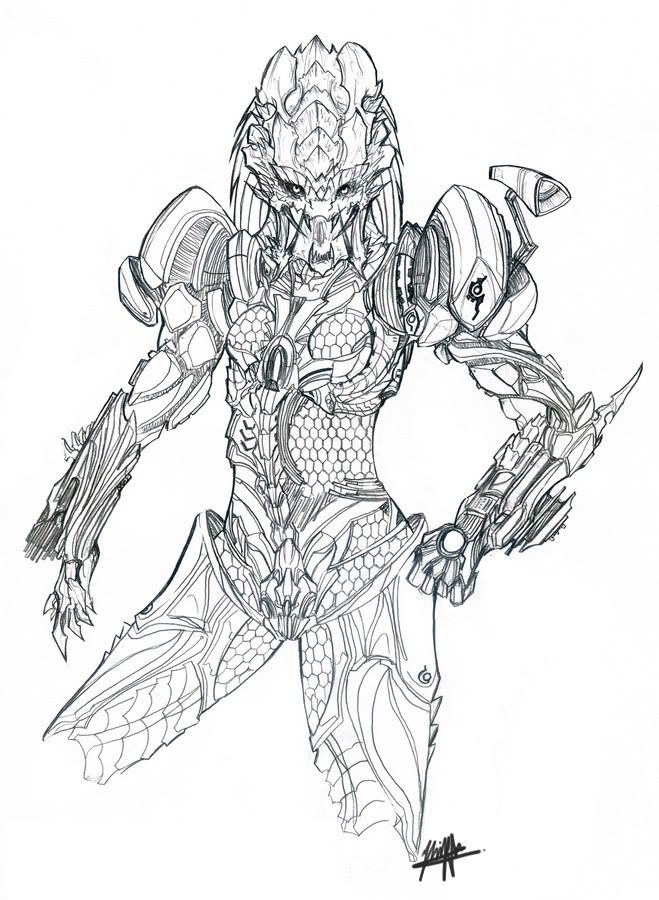 Female Predator Alien