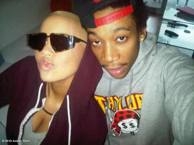 amber rose and wiz khalifa. wiz khalifa amber rose.