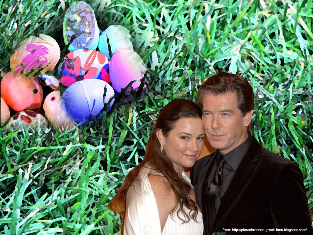 pierce brosnan,happy easter,bond,mamma mia