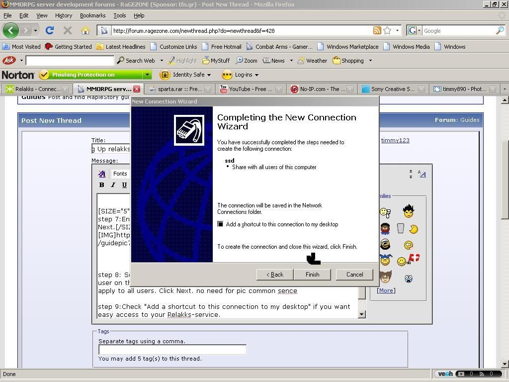 timmy123 - [Tut]Setting Up relakks For U Server And Web With Pics - RaGEZONE Forums