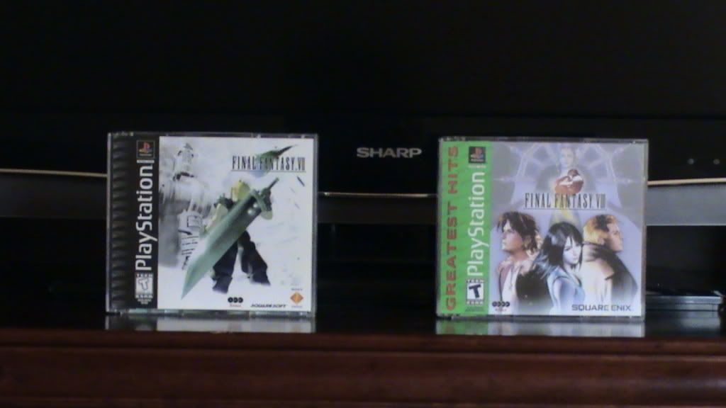 FFVII and FFVIII