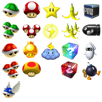 MARIOKARTWIIITEMS.png Mario kart  wii image by Lil-Supersonic09