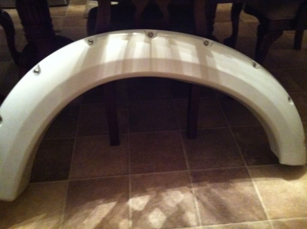 For sale bushwacker fender flares fresh paint Ford Power Stroke Nation