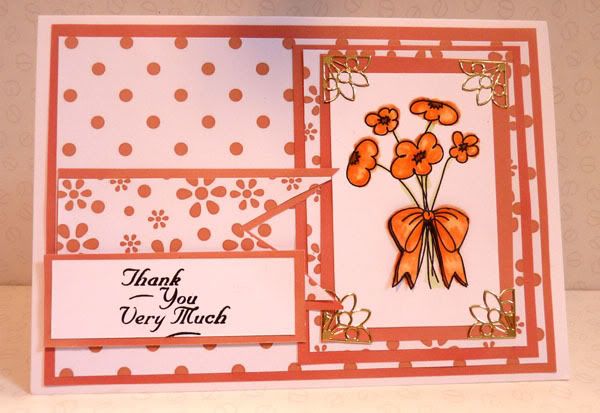Flowers TY Card