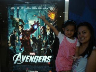 The Avengers movie pose The Avengers