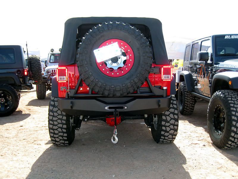 Jeep spare tire rattles #3