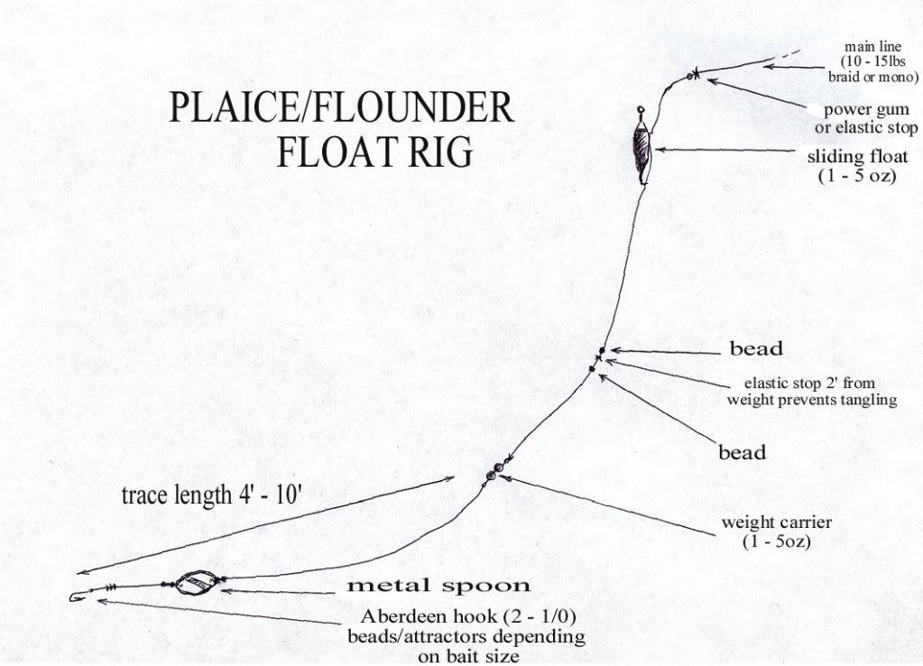 Flounder / Plaice Spoon Rig