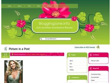 Flower Wordpress Theme