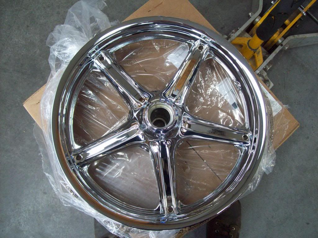 Honda sabre chrome wheels #4