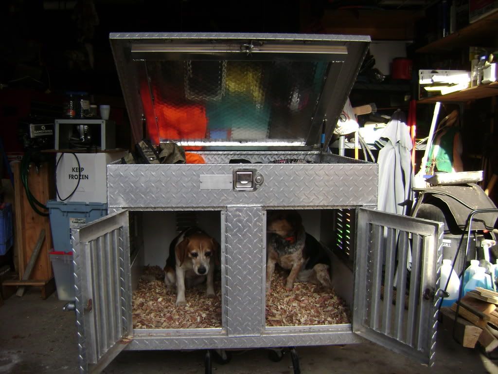 DIAMOND PLATE ALUMINUM DOG BOX FOR SALE - The American Beagler Forum