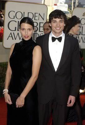 Tom Welling and Jamie Welling