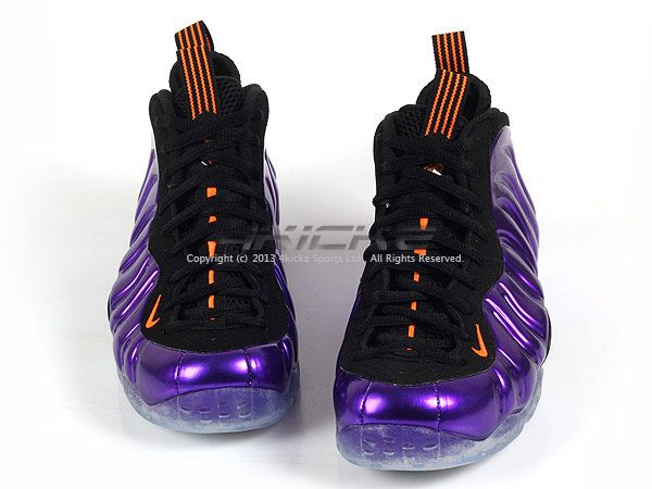 purple and orange foamposites