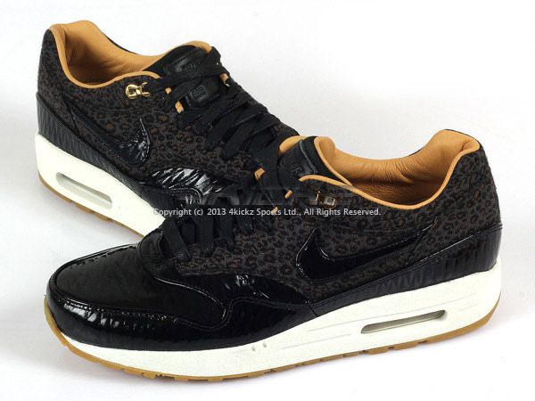 air max 1 woven leopard