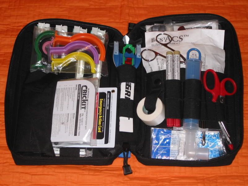 CPR Rescue Mask Pocket Resuscitator with One-Way Valve, Disposable Razor,  EMT Shears, Tourniquet, Gloves and More