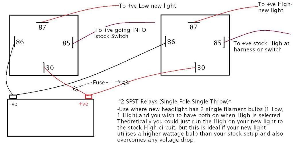 Wiring Aftermarket Headlights Custom Fighters Custom Streetfighter Motorcycle Forum