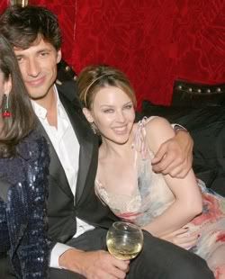 Kylie Minogue and Andres Velencoso