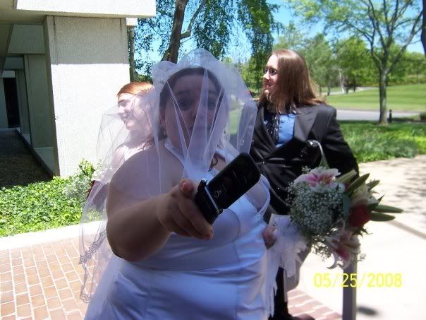 Bad Jess! (says the bride) Pictures, Images and Photos