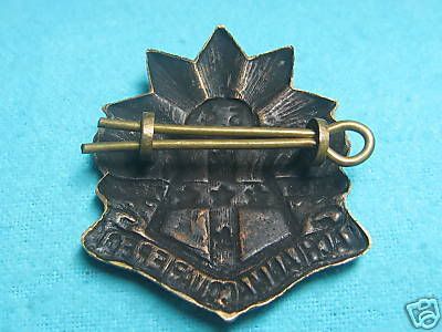 54th Battalion (Lachlan-Macquarie Regiment) oxi hat badge - 1930 to 42