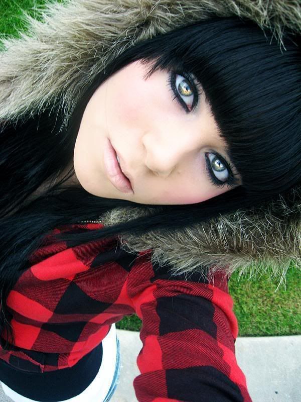 emo hairstyles for girls with short hair and bangs. Bangs Emo Girl Hairstyle 2009