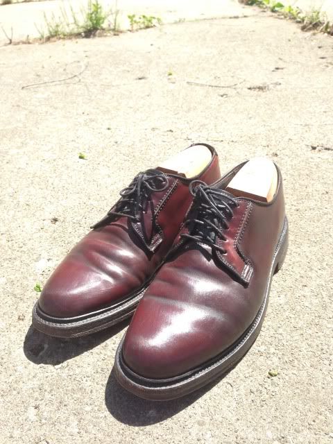 bostonian shell cordovan shoes