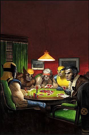 Logans jugando al póquer