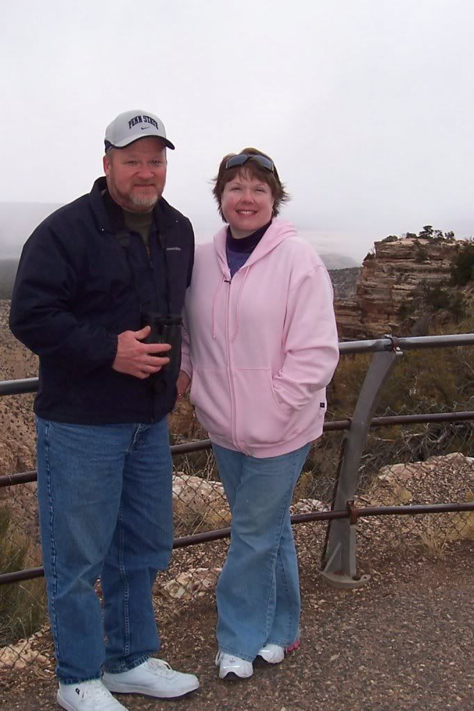 Bill &amp; Terry at the Grand Canyon, Arizona