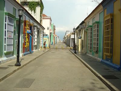 famosa calle Carabobo en el Saladillo