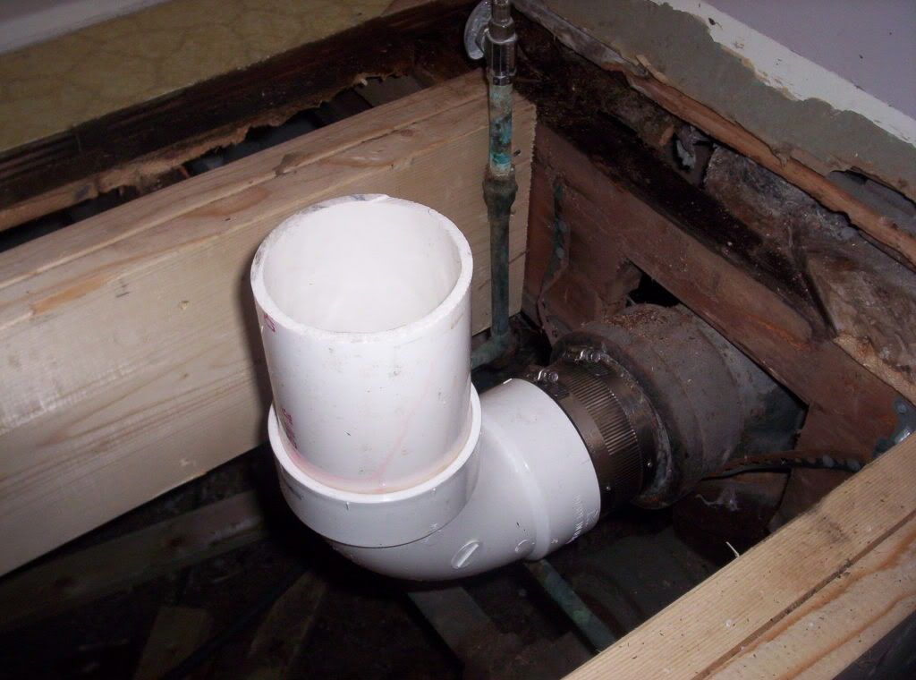 cast iron toilet flange