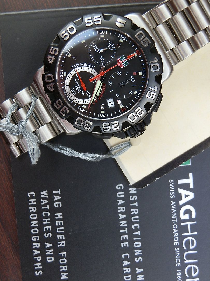 NEW TAG HEUER F1 AQUARACER LINK CARRERA CHRONOGRAPH MENS WATCH CAH1110 CAH1111 | eBay