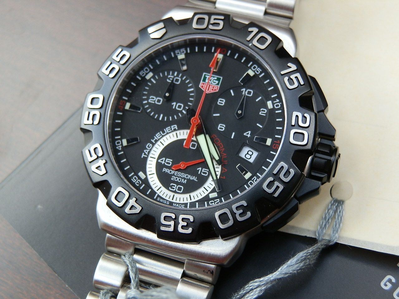 NEW TAG HEUER F1 AQUARACER LINK CARRERA CHRONOGRAPH MENS WATCH CAH1110 CAH1111 | eBay