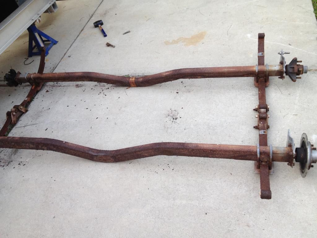 Leaf Spring to Torsion Axle Swap The Hull Truth Boating and Fishing Forum