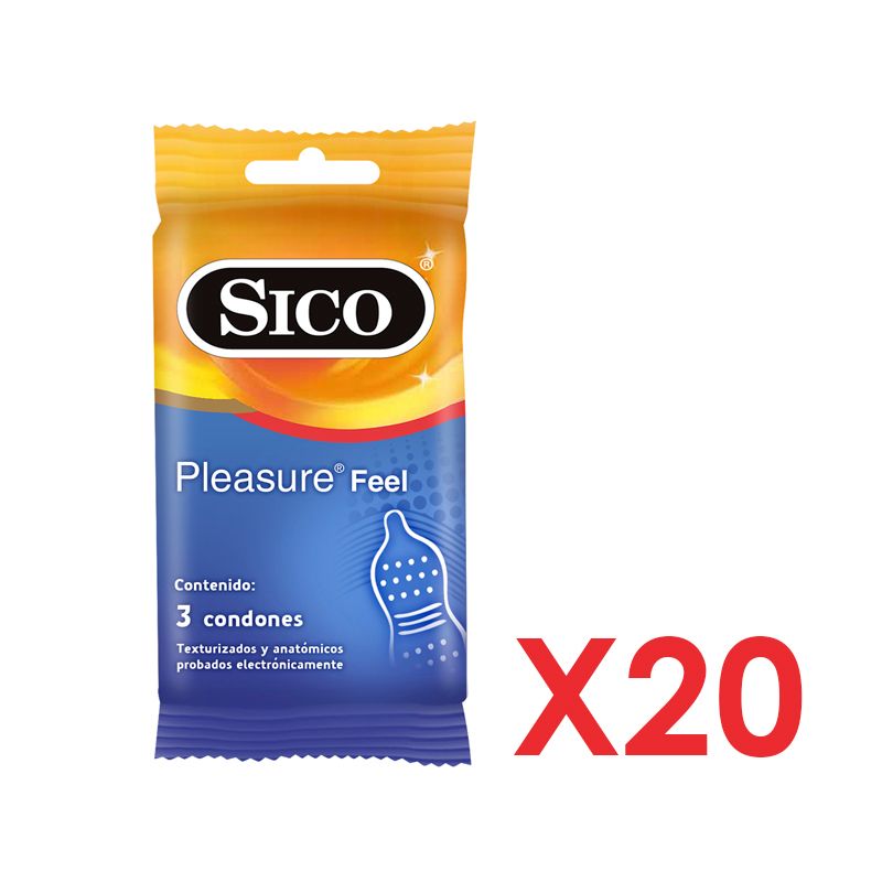 Pack Pleasure Sens De 60 Condones Sico 89800 En Mercado Libre 2020