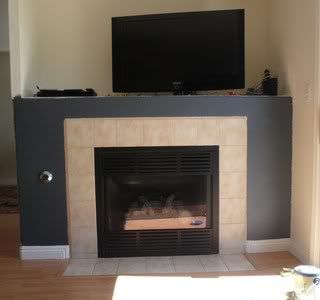 Wrong Color Fireplace