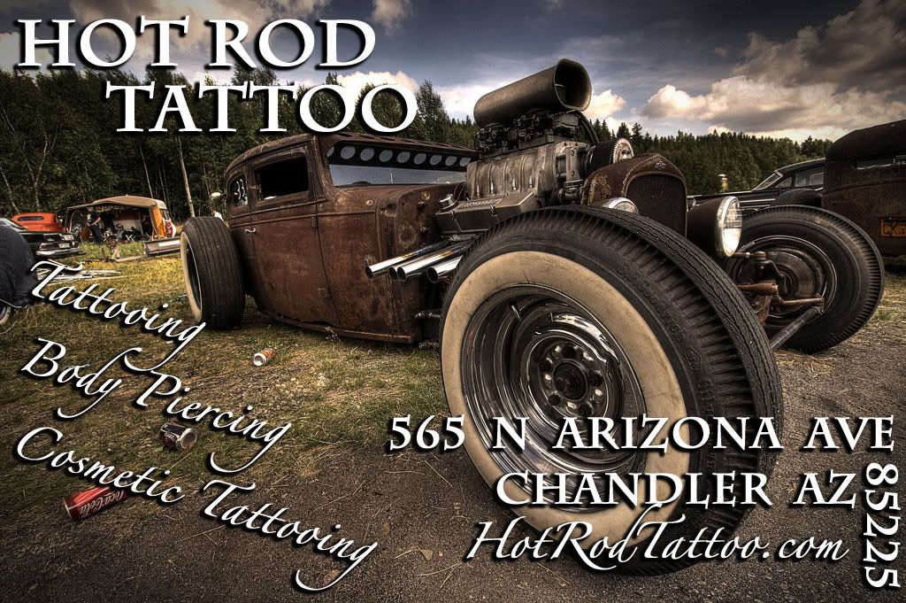 Here at Hotrod Tattoo Inc.,