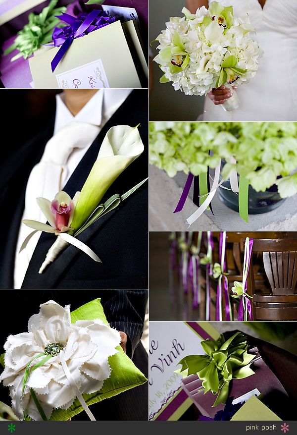 All the pretty purple and green details Love love the cream and green 