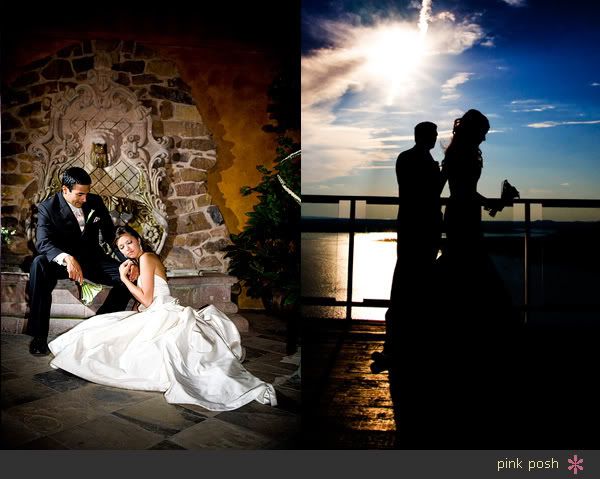 Pink Posh Audon and Kenyon Wedding at the Oasis Lake Travis