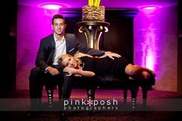 Pink Posh Houston Engagement Photographapy, Hotel Zaza Engagement Session
