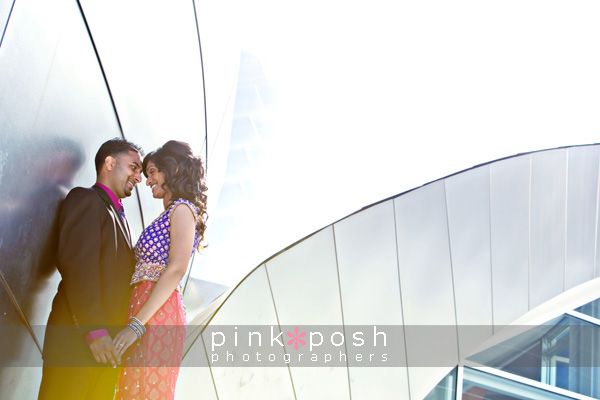 Betsy and Ajay :  Pink Posh Engagement Session