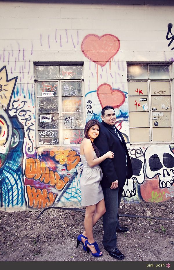 Esme and Manuel Engagement Session in Austin