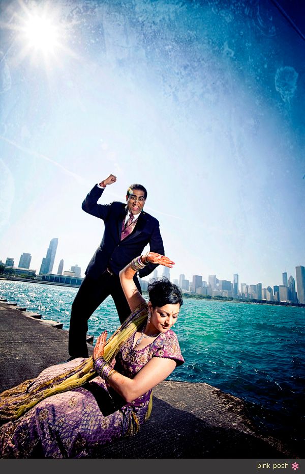 Pink Posh Chicago Hindu Wedding