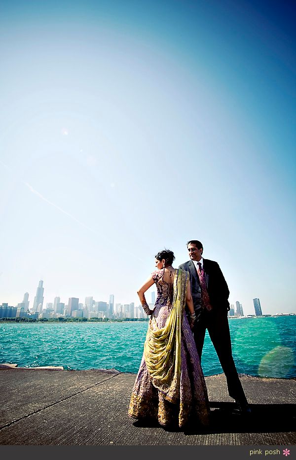 Pink Posh Chicago Hindu Wedding