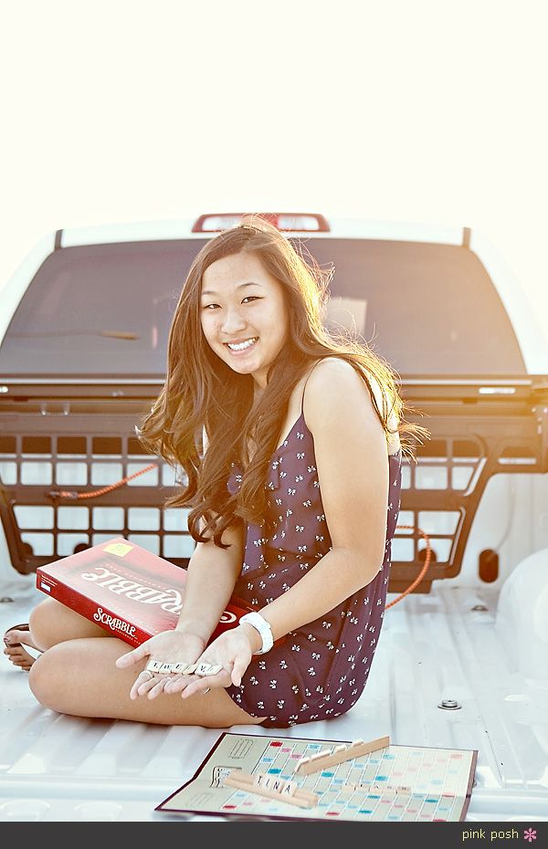 Pink Posh Senior Session Tina