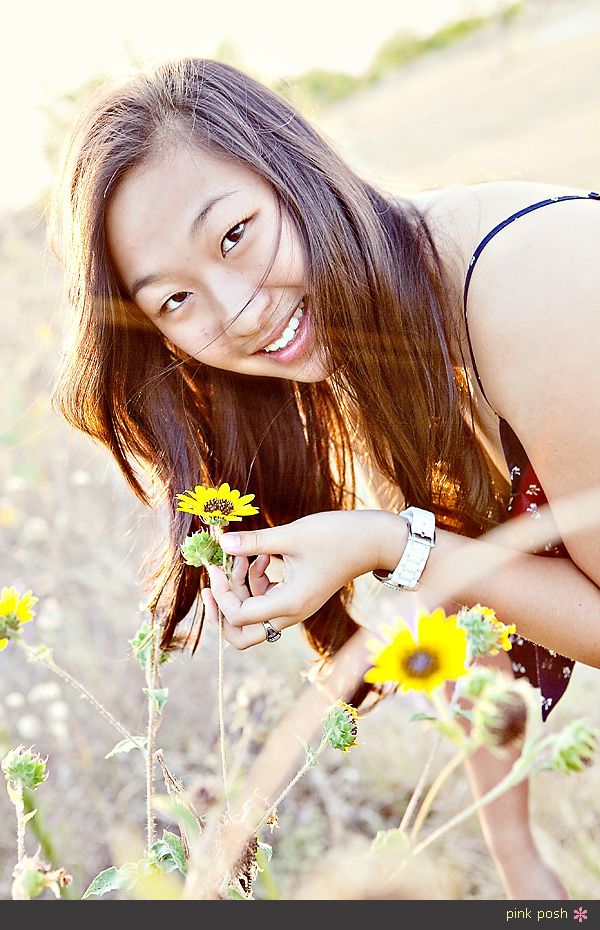 Pink Posh Senior Session Tina