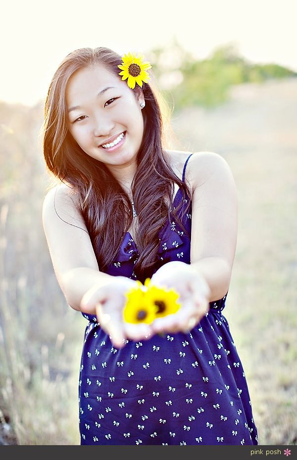 Pink Posh Senior Session Tina