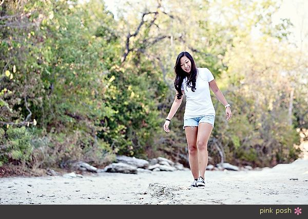 Pink Posh Senior Session Tina