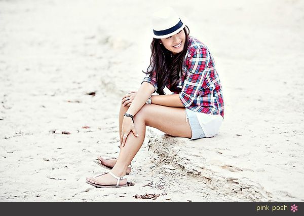 Pink Posh Senior Session Tina