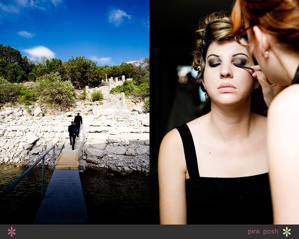 Pink Posh Sonia and Anthony Nature's Point Lake Travis Wedding