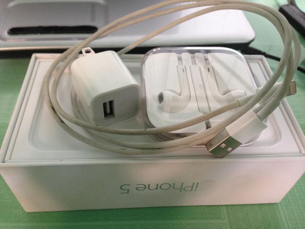 Ra đi em IPhone 5 , xách tay, zin 100%, còn 98%, FULL BOX, Tai Nghe, sạc - 3