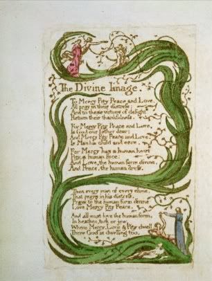 the divine of image from songs of innocence